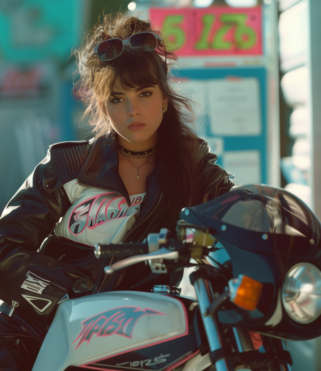 バイク乗りスタイルのリユースファッションコーデ